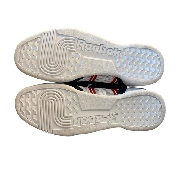 Reebok Workout Plus Rc 1.0 FW2557 Blue Leather Sneakers Shoes Men’s 8.5 - Picture 7 of 11